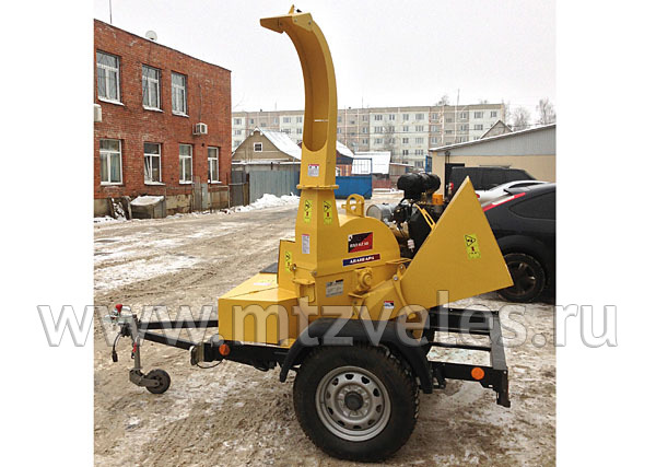Прицеп-дробилка для дерева BXT6238